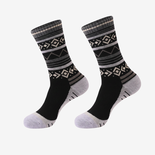 Moisture-Control Knitted Merino Wool Socks