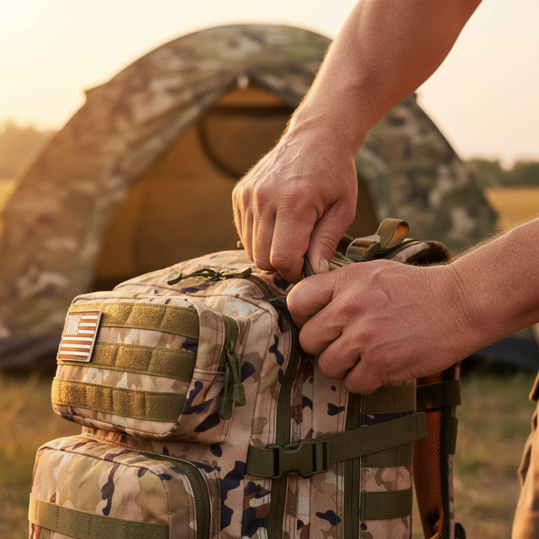 Heavy-Duty Ergonomic Outdoor Backpack