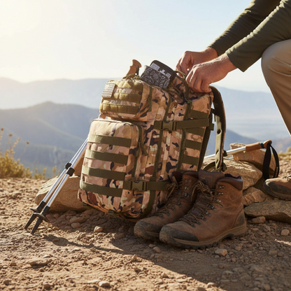 Heavy-Duty Ergonomic Outdoor Backpack