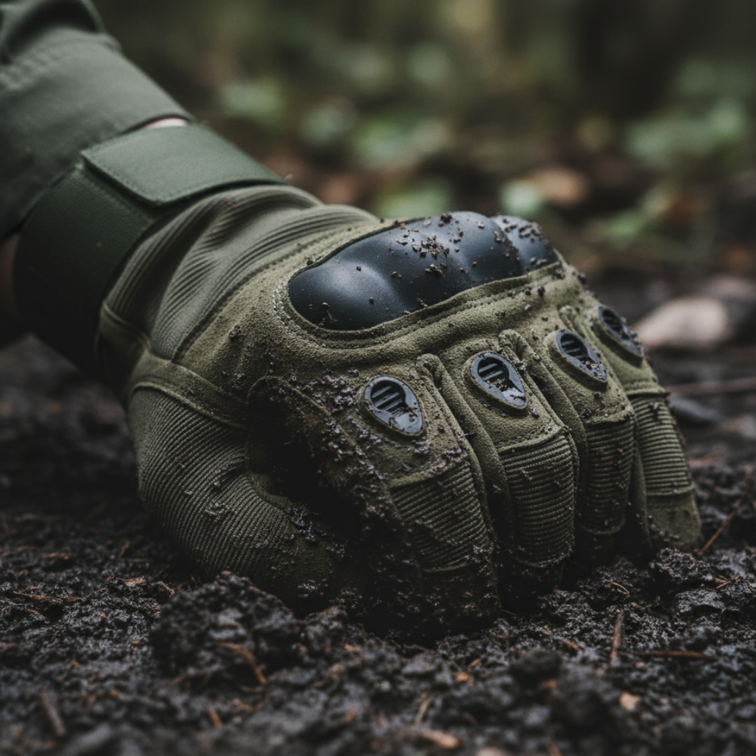 High Quality Durable Microfiber Combat Gloves