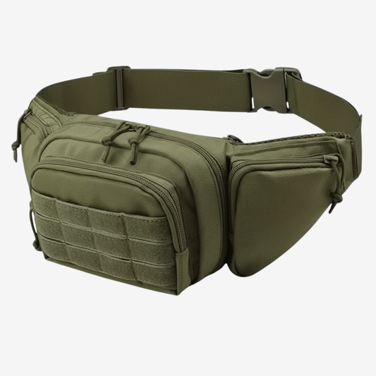 Lightweight Multi-compartment Rugged Waist Bag