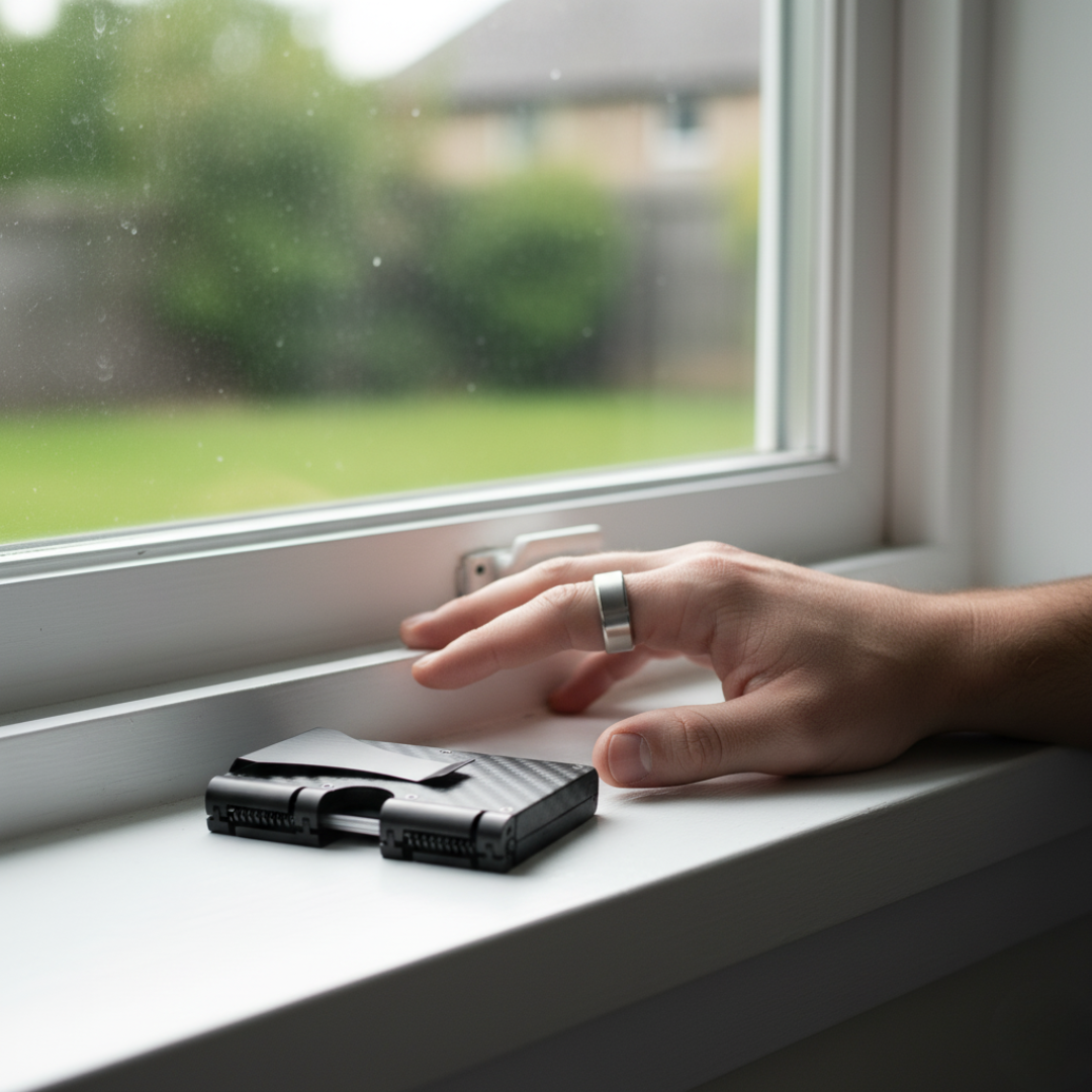 Valor Ring — Brushed Titanium Steel Ring for Everyday Strength