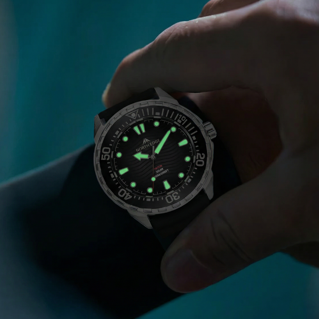 Trident 300 – Solar Powered 30ATM Diving Watch