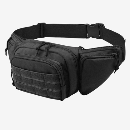 Lightweight Multi-compartment Rugged Waist Bag